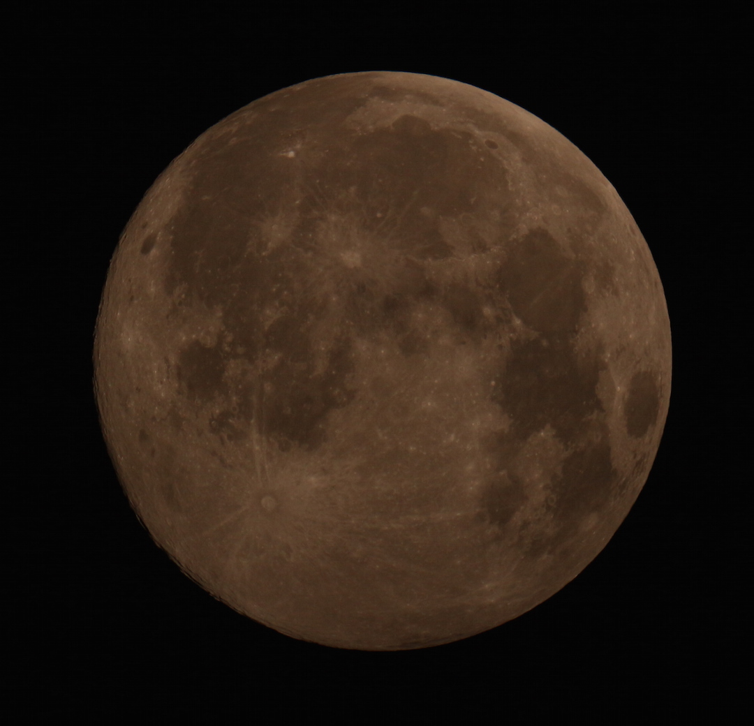 Full Moon - 30 July 2015 - Canon EOS 650D and SkyWatcher 100ED Pro