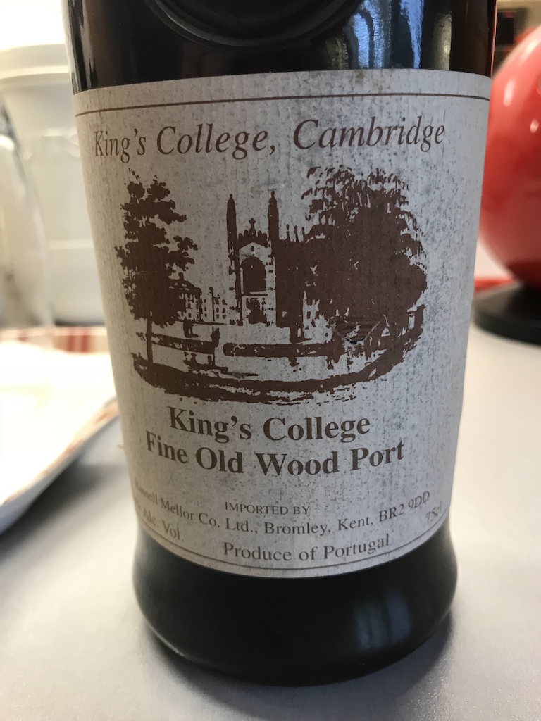 King's College Fine Old Wood Port