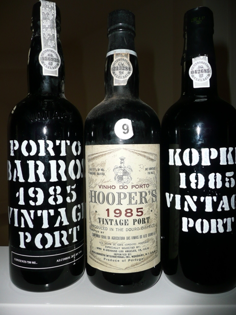 1985 Barros, Hooper's, Kopke front