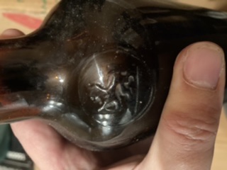 Moulded into the shoulder