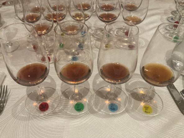 Left to right: NN31, Sandeman, FBB&R, Noval