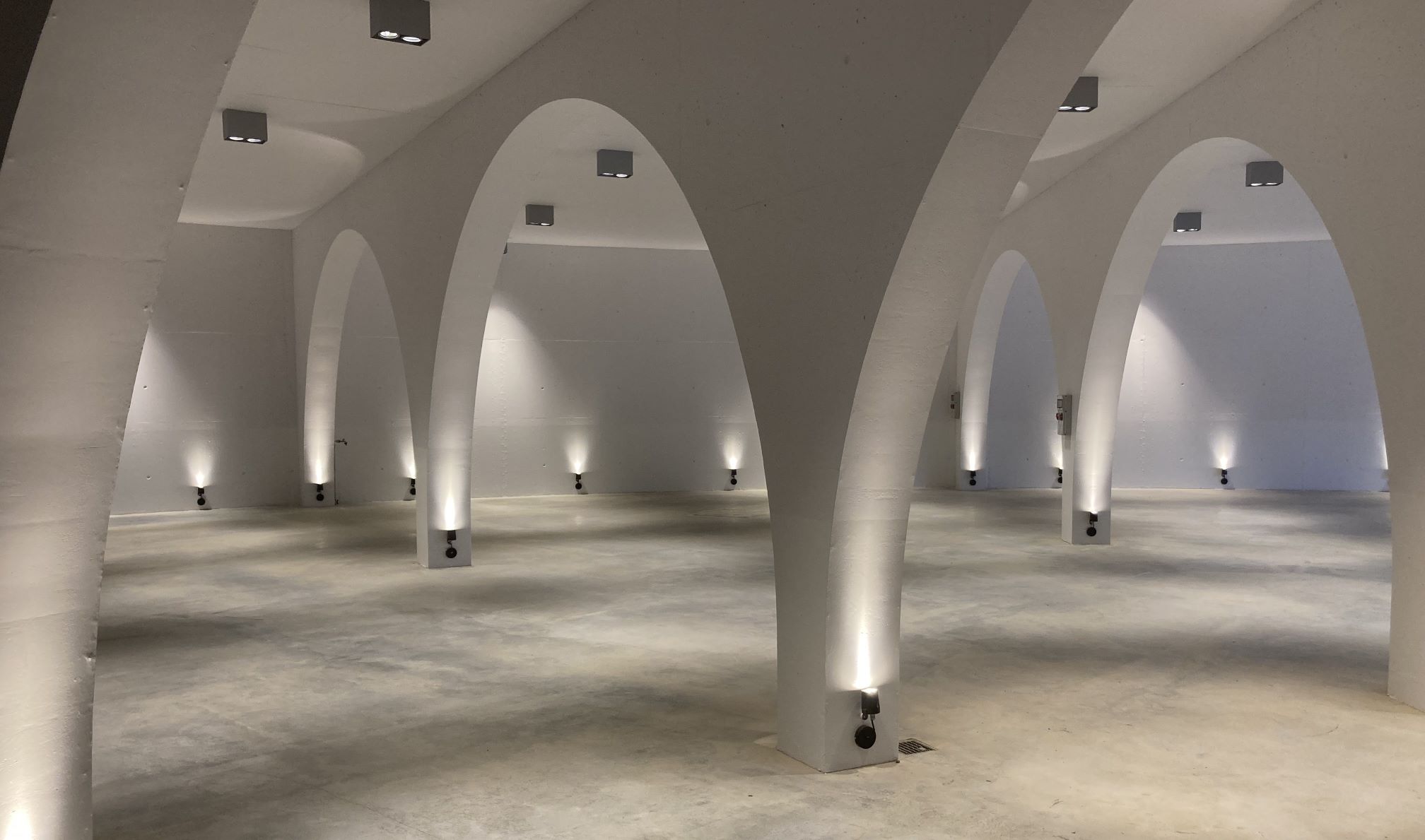 The new vaults are stunning, and with amazing acoustics