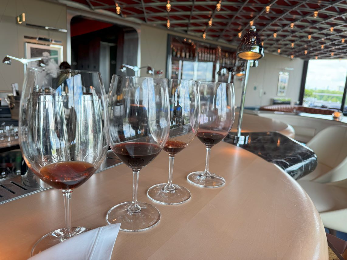 Left to Right: Romaneira 2007 Colheita, Nacional 2003, Noval 2003 Colheita and Nacional 2022