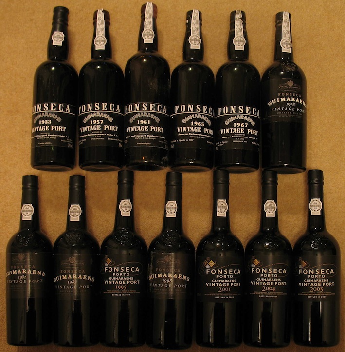 Fonseca Guimaraens 1933, 57, 61, 65, 67, 78, 82, 87, 95, 98, 2001, 04 & 05 reporting for duty!