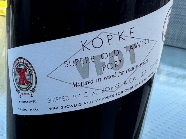 Bottled by Kopke