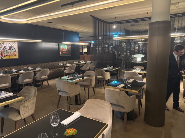 The destination restaurant