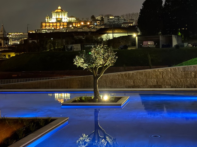 But stunning by night