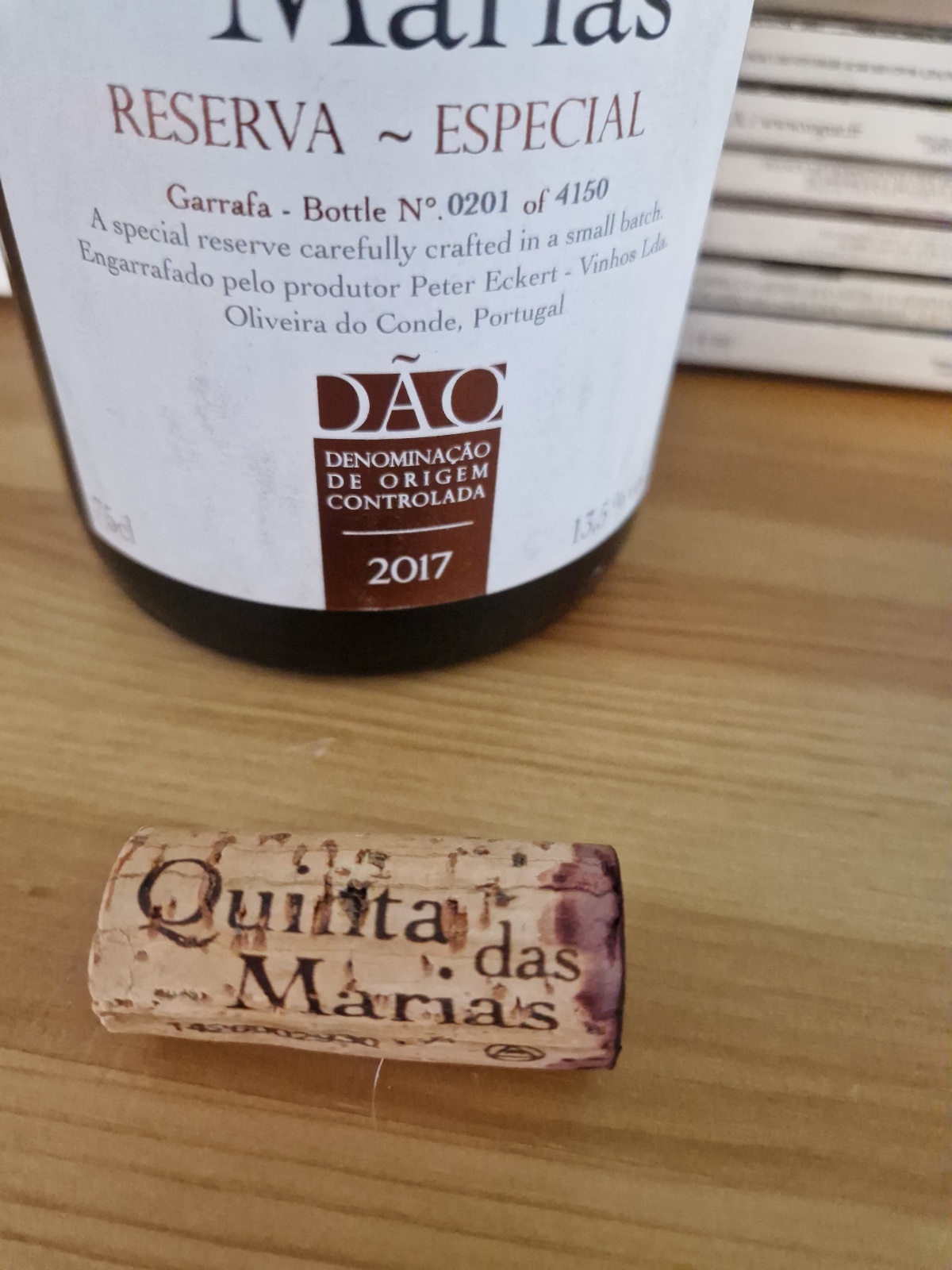 A cork at risk of rolling away